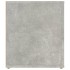 Mueble para TV contrachapada gris hormigón 100x35x40