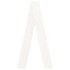 Taburetes 2 unidades madera maciza de pino blanco 40x40x75