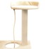 Rascador para gatos con poste rascador de sisal 150 cm