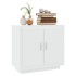 Aparador de madera contrachapada blanco 80x40x75