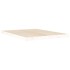 Estructura de cama sin colchón madera de pino blanca 140x190