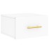 Mesitas de noche de pared 2 uds blanco 35x35x20