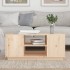 Mesa de centro de madera maciza de pino 90x49x40,5