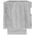 Mueble de TV con luces LED gris Sonoma 100x35x40
