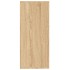 Aparador de madera contrachapada color roble Sonoma 88x30x70