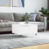 Mesa de centro madera contrachapada blanco 55x55x36,5