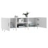 Mueble para TV madera de ingeniería blanco 150x30x50