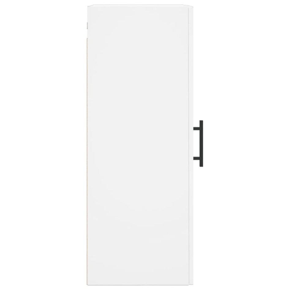 Armario de pared blanco 34,5x34x90