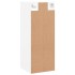 Armario de pared blanco 34,5x34x90