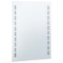 Espejo de pared de baño con LED 60x80