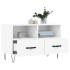 Mueble para TV madera contrachapada blanco 80x36x50