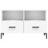 Mueble para TV madera contrachapada blanco 80x36x50