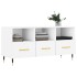 Mueble de TV madera de ingeniería blanco 102x36x50