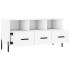 Mueble de TV madera de ingeniería blanco 102x36x50