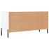 Mueble de TV madera de ingeniería blanco 102x36x50
