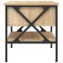 Mesita de noche madera de ingeniería roble Sonoma 40x42x45