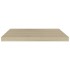 Estante flotante de pared 4 uds MDF roble 60x23,5x3,8