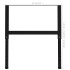 Estructura de banco de trabajo 2 uds metal 85x(69-95,5)cm