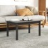 Mesa de centro madera maciza de pino gris 80x50x40