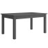 Mesa de centro madera maciza de pino gris 80x50x40