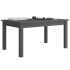 Mesa de centro madera maciza de pino gris 80x50x40