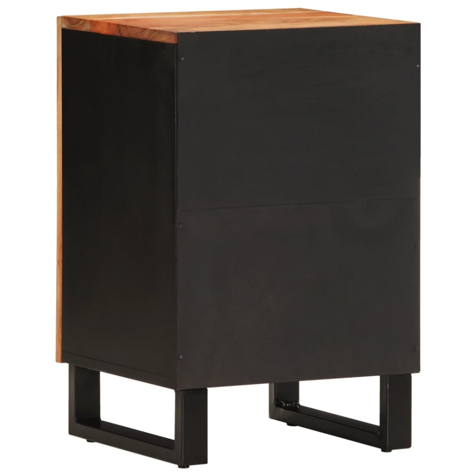 Mueble de baño madera maciza de acacia 38x33x58