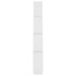 Estante de cubo pared madera contrachapada blanco 90x15x119