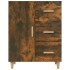 Aparador de madera de ingeniería roble ahumado 69,5x34x90