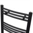 Radiador toallero de baño curvo negro 480x480