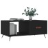 Mesa de centro madera contrachapada negro 90x50x40