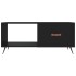Mesa de centro madera contrachapada negro 90x50x40