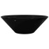 Lavabo de cerámica negro