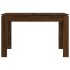 Mesa de comedor madera de ingeniería marrón roble 120x60x76