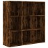 Estantería roble ahumado 98x29x97,5