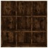 Estantería roble ahumado 98x29x97,5
