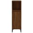 Armario de baño madera contrachapada marrón roble 30x30x100