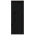 Armario de pared de madera maciza de pino negro 30x30x80
