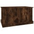 Baúl almacenaje madera contrachapada roble ahumado 70x40x38