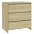 Aparador de madera contrachapada roble Sonoma 70x41x75