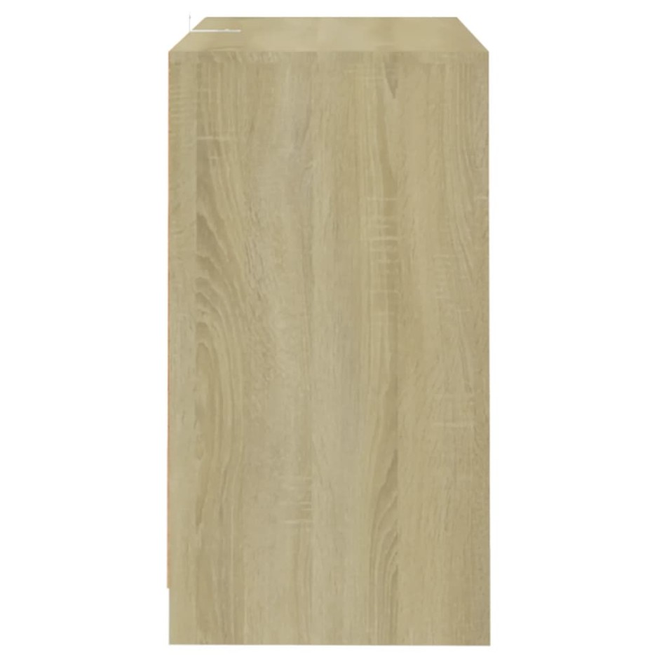 Aparador de madera contrachapada roble Sonoma 70x41x75