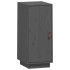 Aparador de madera maciza de pino gris 34x40x75