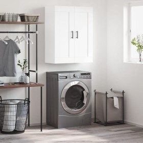 Armario de pared madera de ingeniería blanco 69,5x34x90