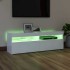Mueble para TV con luces LED blanco 120x35x40