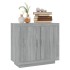 Aparador de madera contrachapada gris Sonoma 80x40x75