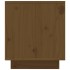 Mueble de TV madera maciza de pino marrón miel 110x35x40,5