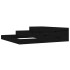 Jardinera madera maciza de pino negro 107x107x27