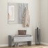 Set de muebles de recibidor madera contrachapada gris