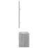 Set de muebles de recibidor madera contrachapada gris