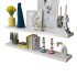 Estantes flotantes de pared 2 uds MDF blanco para