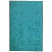 Felpudo lavable azul cian 120x180 cm
